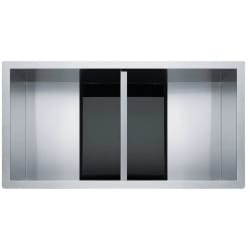 32 1/2 Inch Undermount Double Bowl Sink  - Undermount Double Bowl Kitchen Sink view