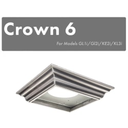 Crown Molding Profile 6 for Island Mount Range Hoods - Crown Molding Profile 6 view