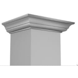 Crown Molding Profile 6 for Wall Mount Range Hoods - Crown Molding view