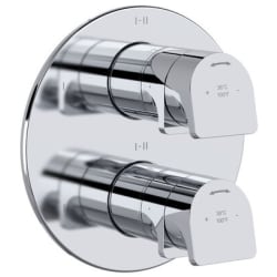 Dual Lever Handle Thermostatic and Pressure Balance Trim  - Ode™ Dual Lever Handle Thermostatic and Pressure Balance Trim with 6 Functions in Chrome view