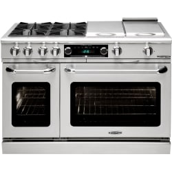 48 Inch Pro-Style Dual Fuel Range - Front View view
