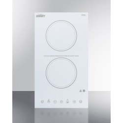 12 Inch Smoothtop Electric Cooktop  - White view
