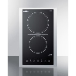 15 Inch Electric Cooktop  - CR2B23T3BTK15 Main Image view