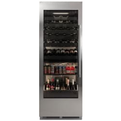 30 Inch Panel Ready Dual-Zone Beverage Column  - 30 Inch Panel Ready Dual-Zone Beverage Column in Front View view