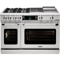 48 Inch Pro-Style Dual Fuel Range - Front View view
