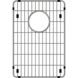 10 Inch Stainless Steel Bottom Sink Grid - Top View view