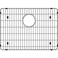 19 Inch Stainless Steel Bottom Sink Grid - Top View view