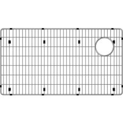 28 Inch Stainless Steel Bottom Sink Grid - Top View view