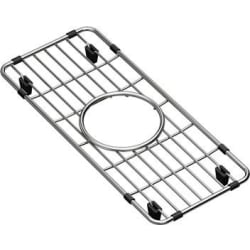 6 Inch Stainless Steel Bottom Sink Grid  - Angled View view