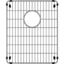 13 Inch Stainless Steel Bottom Sink Grid - Top View view