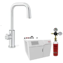 HydroTap Boiling, Chilled, Sparkling for Residential and Small Commercial - Kitted Base Module  - filtration faucet bundle view