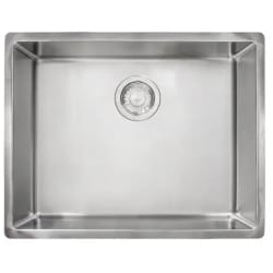 24 Inch Undermount Single Basin Kitchen Sink  - Single Bowl Sink Kit view