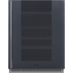 24 Inch Built-In Undercounter Wine Cooler  - 24 Inch Built In Under Top Wine Cooler with 38 Bottle Capacity view