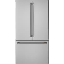 36 Inch Counter Depth French Door Smart Refrigerator - Front View view
