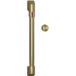 Over-the-Range Microwave Knob and Handle Kit: Brushed Brass - Brushed Brass Kit view