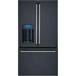 36 Inch Counter Depth French Door Smart Refrigerator  - Smart Counter-Depth French-Door Refrigerator with Hot Water Dispenser view