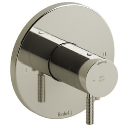 Single Lever Handle Thermostatic & Pressure Balance Trim  - Riu™ Single Lever Handle Thermostatic & Pressure Balance Trim with 2 Functions and Knurled Handle in Polished Nickel view