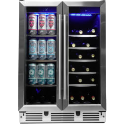 24 Inch Built-In Dual-Zone Beverage Center  - 24 Inch Built-In Dual-Zone Beverage Center view