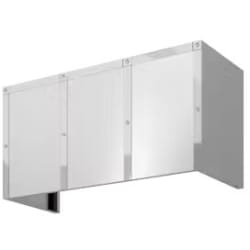 18 Inch Duct Cover  - 18” Duct Cover With Polished Stainless Steel Banding view