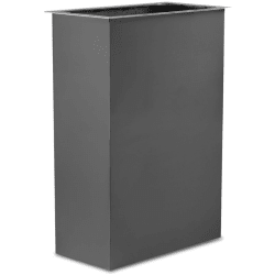 Duct Cover Extension: Damascus Grey - Duct Cover Extension view
