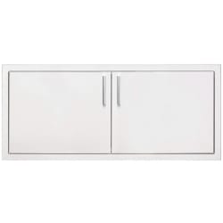 Stainless Steel Double Access Door  - 39-Inch Stainless Steel Double Access Door with Hidden Hinge view