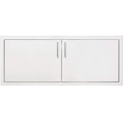 Stainless Steel Double Access Door  - 42-Inch Stainless Steel Double Access Door with Hidden Hinge view