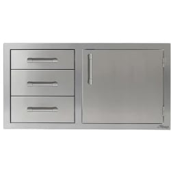 42-Inch Combo Door and Drawers  - Alfresco 42-Inch Combo Door & Drawers- view