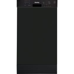 18 Inch Full Console Built-In Dishwasher - Front view