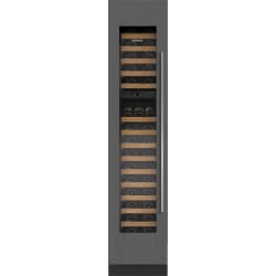 18 Inch Built-In Dual Zone Smart Wine Cooler  - 18" Designer Wine Storage - Panel Ready view