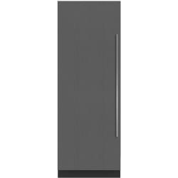 30 Inch Smart Refrigerator Column  - 30 Inch Designer Column Refrigerator with Internal Dispenser - Panel Ready view