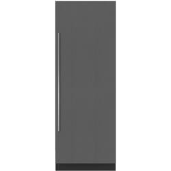 30 Inch Smart Refrigerator Column  - 30 Inch Designer Column Refrigerator with Internal Dispenser - Panel Ready view