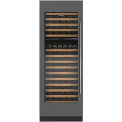 30 Inch Built-In Dual Zone Smart Wine Cooler  - 30 Inch Designer Wine Storage - Panel Ready view
