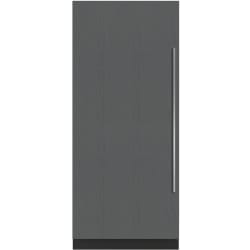 36 Inch Smart Refrigerator Column  - 36 Inch Designer Column Refrigerator with Internal Dispenser - Panel Ready view