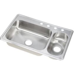 33 Inch Drop-In Kitchen Sink - Feature View view