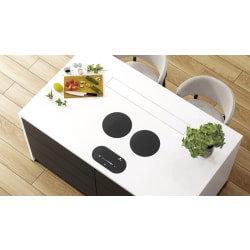 Two Medium Burner Modular Induction Cooktops  - Denali Series Two Burner Modular Induction Cooktops with Touchpad Control Panel view