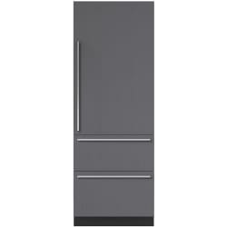30 Inch Panel Ready Built-In All Smart Refrigerator  - 30 Inch Designer Over-and-Under Refrigerator - Panel Ready view