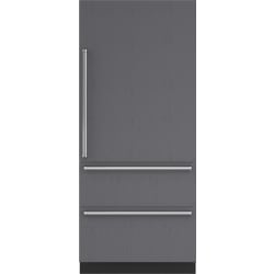 36 Inch Panel Ready Built-In Counter-Depth Over-And-Under Smart All Refrigerator  - 36 Inch Designer Over-and-Under Refrigerator - Panel Ready view