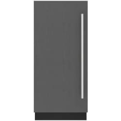 15 Inch Built-In Undercounter Single Zone Smart Beverage Center  - 15 Inch Wide Energy Star Certified Panel Ready Beverage Cooler with Left Handed Door view