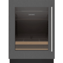 24 Inch Panel Ready Built-In Undercounter Single Zone Smart Beverage Center  - 24 Inch Panel Ready Built-In Undercounter Single Zone Smart Beverage Center in Front View view