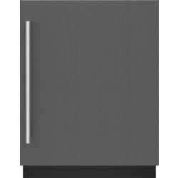 24 Inch Built-In Undercounter Smart Refrigerator  - 24" Designer Undercounter ADA Height Refrigerator - Panel Ready view