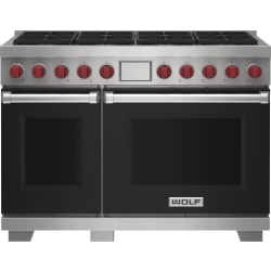 48 Inch Freestanding Dual-Fuel Smart Range  - 48 Inch Freestanding Dual Fuel Smart Range in Front View view