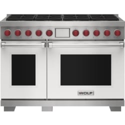 48 Inch Freestanding Dual-Fuel Smart Range  - 48 Inch Freestanding Dual Fuel Smart Range in Front View view