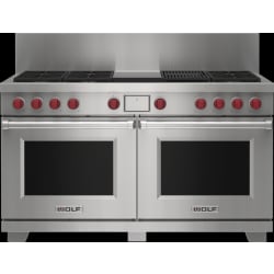 10 Inch High Stainless Steel Riser for 60 Inch Range - Riser view