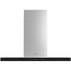 48 Inch Wall Mount Smart Range Hood - 48 Inch Chimney Wall Hood in Silver Stainless view