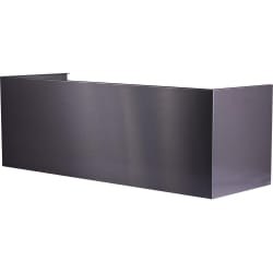Duct Cover, 36" Wide, 12" High, 990C Series Hood: Graphite Stainless - Duct Cover, 36" Wide, 12" High, 990C Series Hood, Graphite view