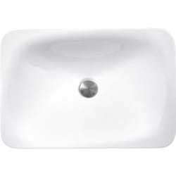 21 Inch Drop-In/Top Mount Single Bowl - 21 Inch Drop-In/Top Mount Single Bowl with Enamel Glaze Surface view