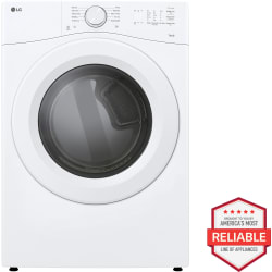 27 Inch Smart Electric Dryer  - 27 Inch Front Load Washer with 7.4 Cu. Ft. Capacity view