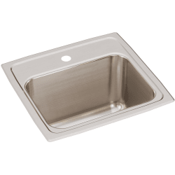 17 Inch Single Bowl Top Mount Kitchen Sink - Main View view