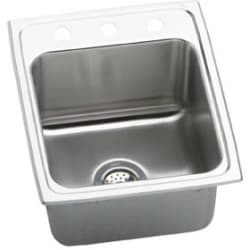 17 Inch Top Mount Single Bowl Stainless Steel Sink - Featured View view