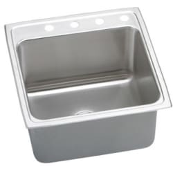 22 Inch Top Mount Single Bowl Stainless Steel Sink - Featured View view